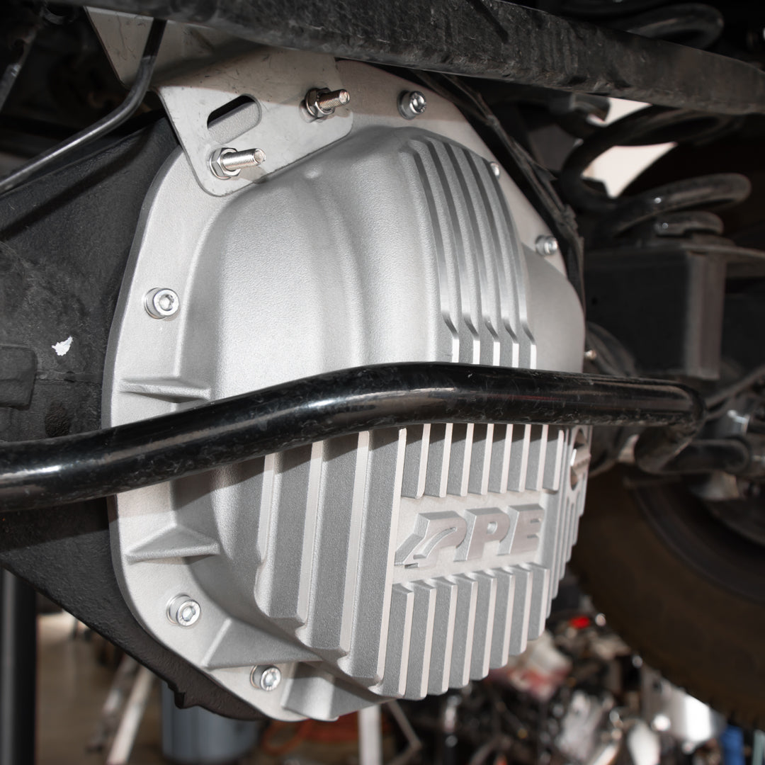 2019-2022 RAM HD 6.4L/6.7L 11.5 Inch /11.8 Inch -14 Heavy-Duty Cast Aluminum Rear Differential Cover Black PPE Diesel