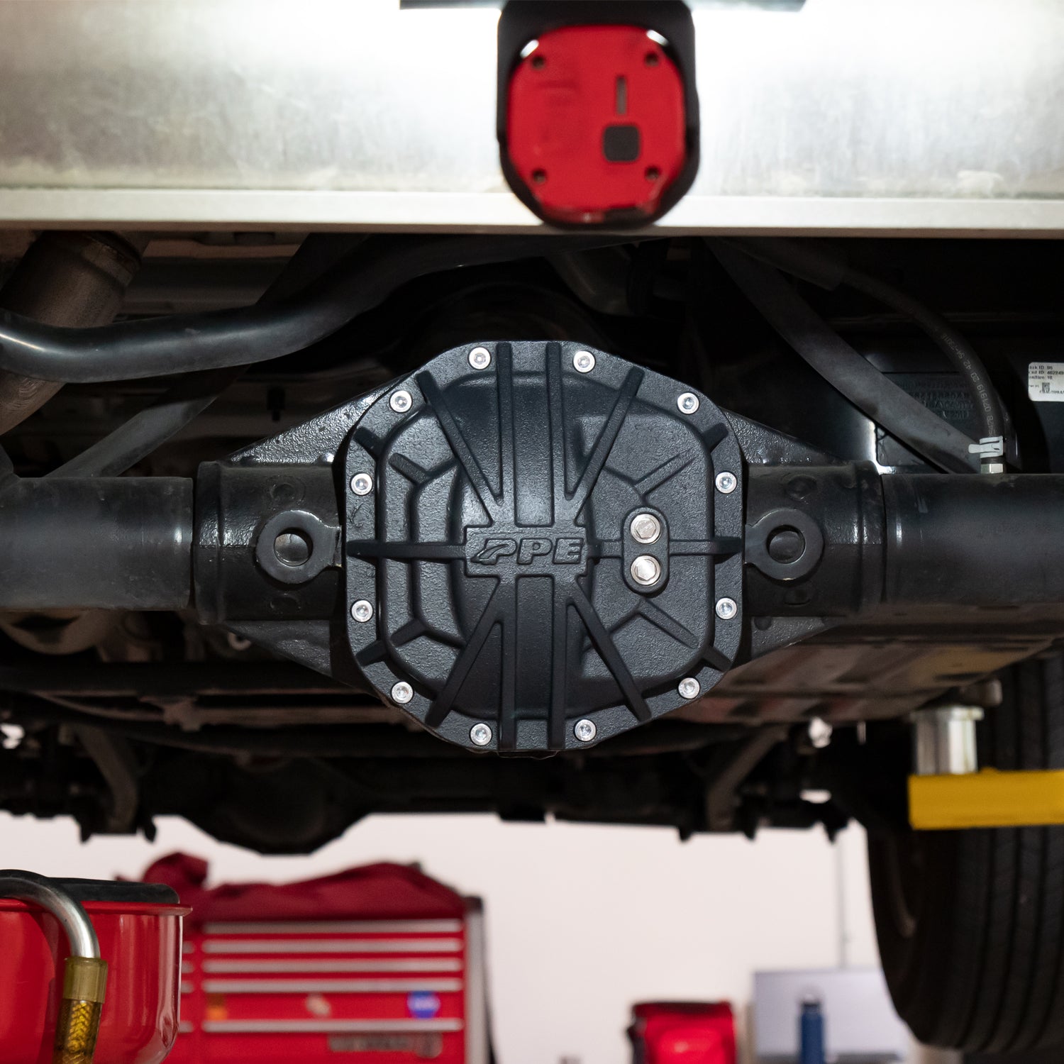2018-2023 Jeep JL Dana-M200 Heavy-Duty Nodular Iron Rear Differential Cover Black PPE Diesel