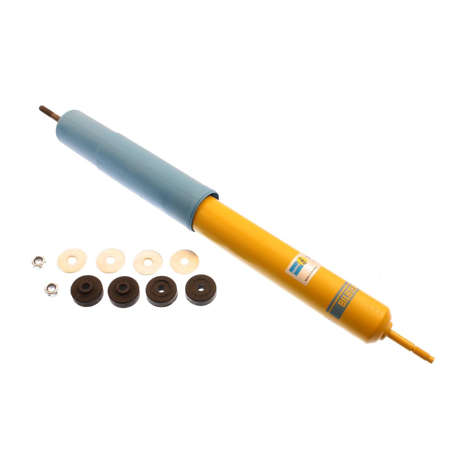 Suspension Shock Absorber Monotube Rear Alfa Romeo Alfetta 1977-1975 GTV-6 1986-1981 Sprint 1979-1977 Stem Stem Yellow Paint B6 Performance Bilstein