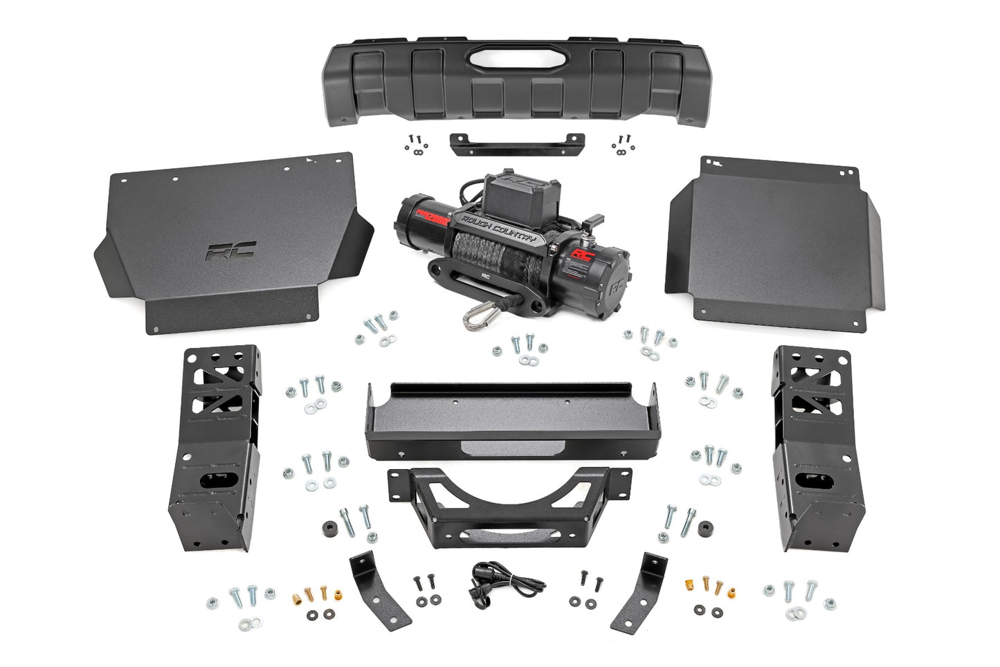 FXS Hidden Winch Mount | PRO12000S | Toyota Tacoma 4WD (2024-2026)