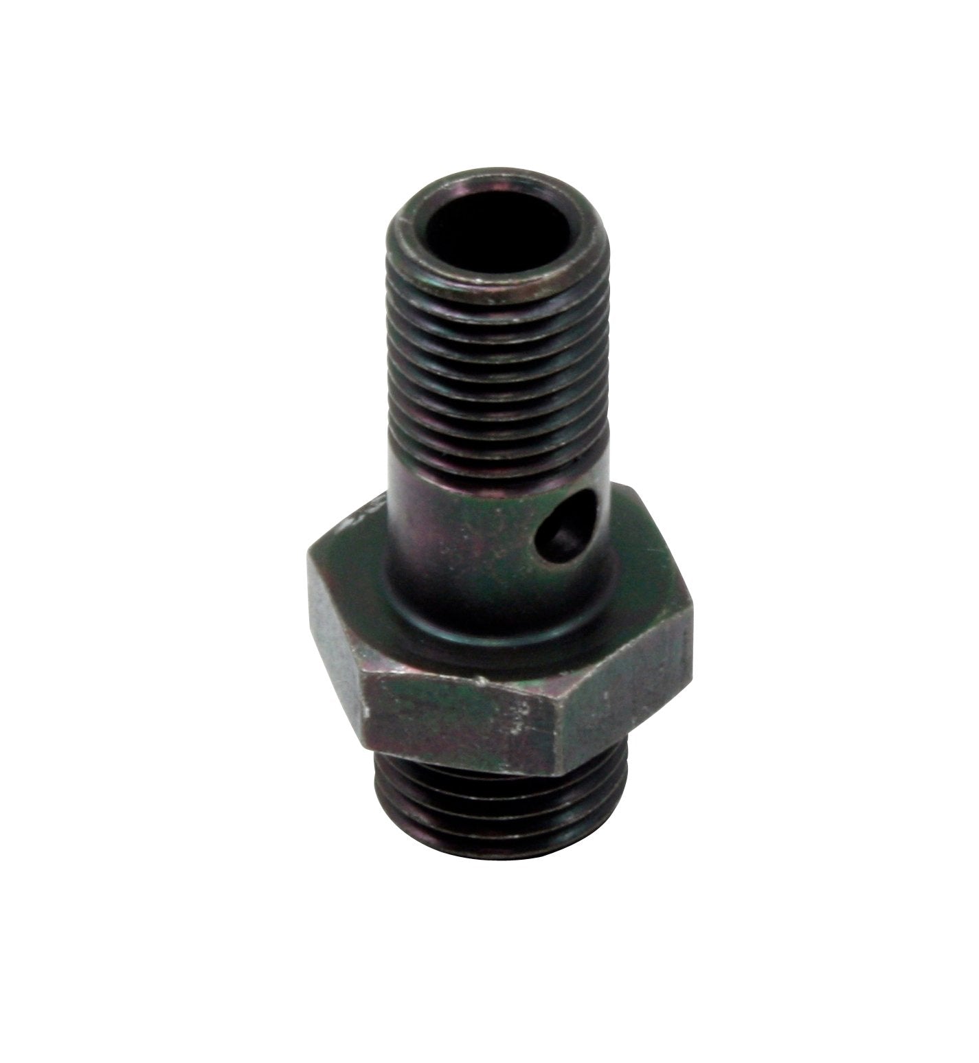High Volume Fuel Rail Banjo Fitting With Hole Honda AEM Electronics