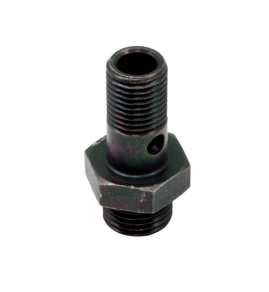 High Volume Fuel Rail Banjo Fitting With Hole Honda AEM Electronics