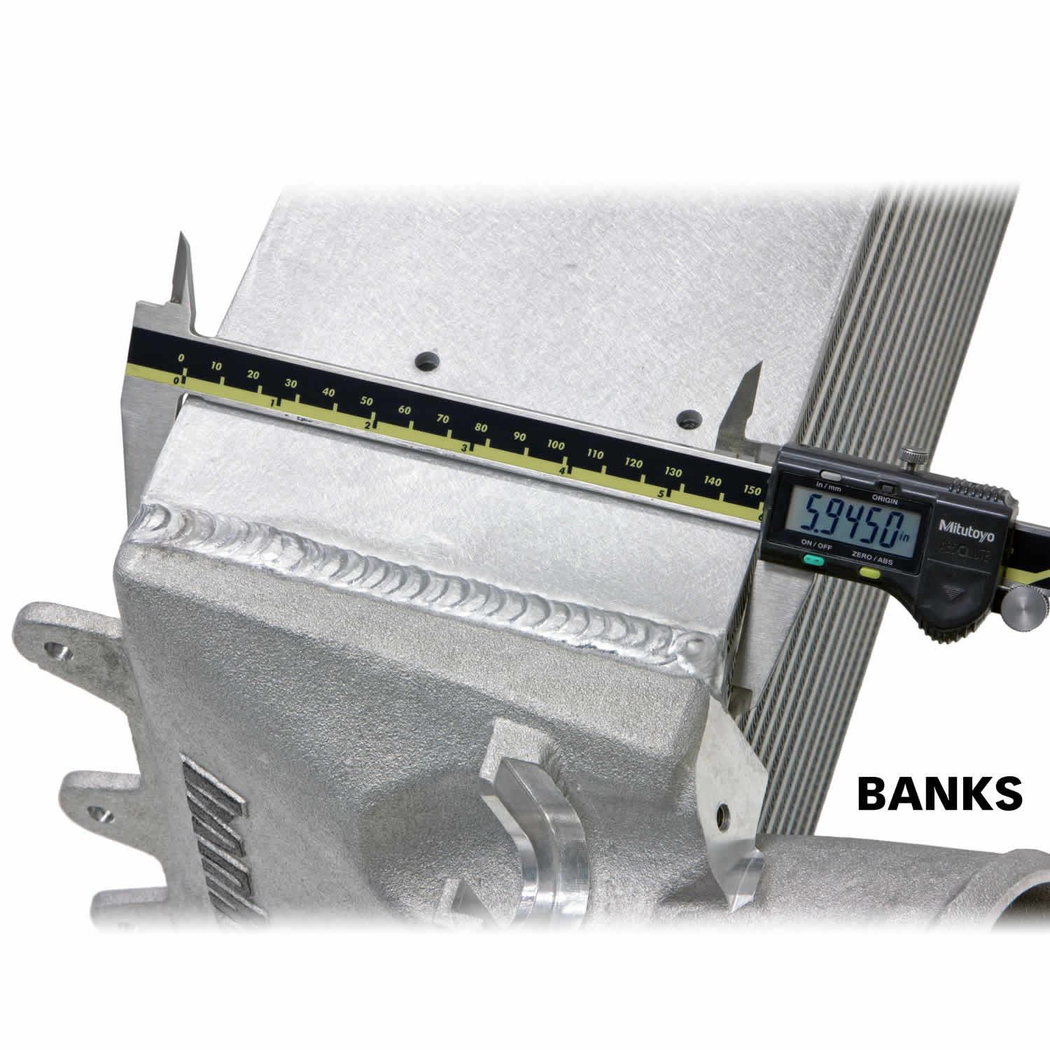 Intercooler Upgrade Includes Boost Tubes Natural Finish for 13-18 Ram 2500/3500 Cummins 6.7L Banks Power