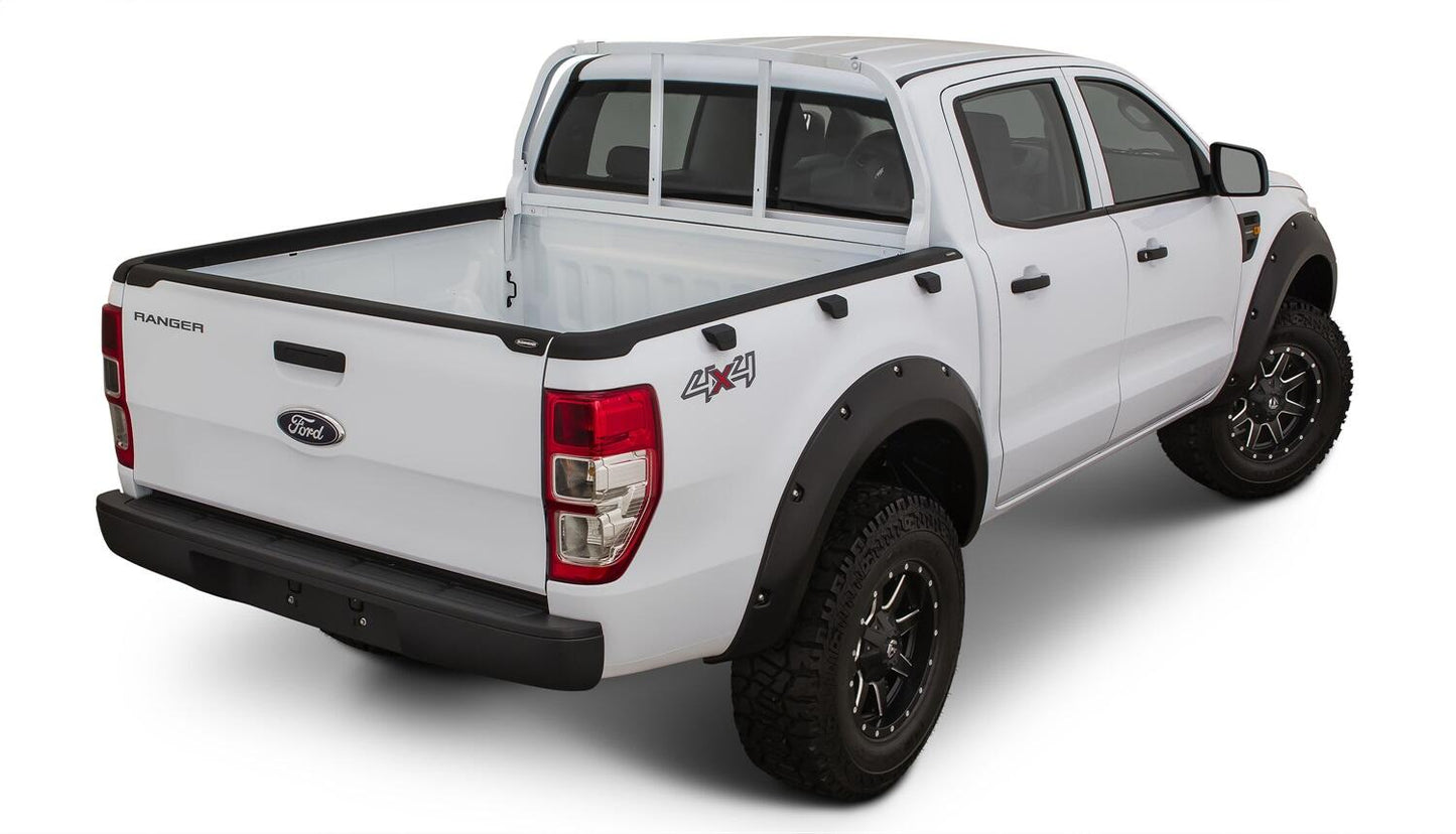 Smoothback Ultimate Bedrail Caps For 2011-2015 Ford Ranger Fits 60 Inch Bed Bushwacker