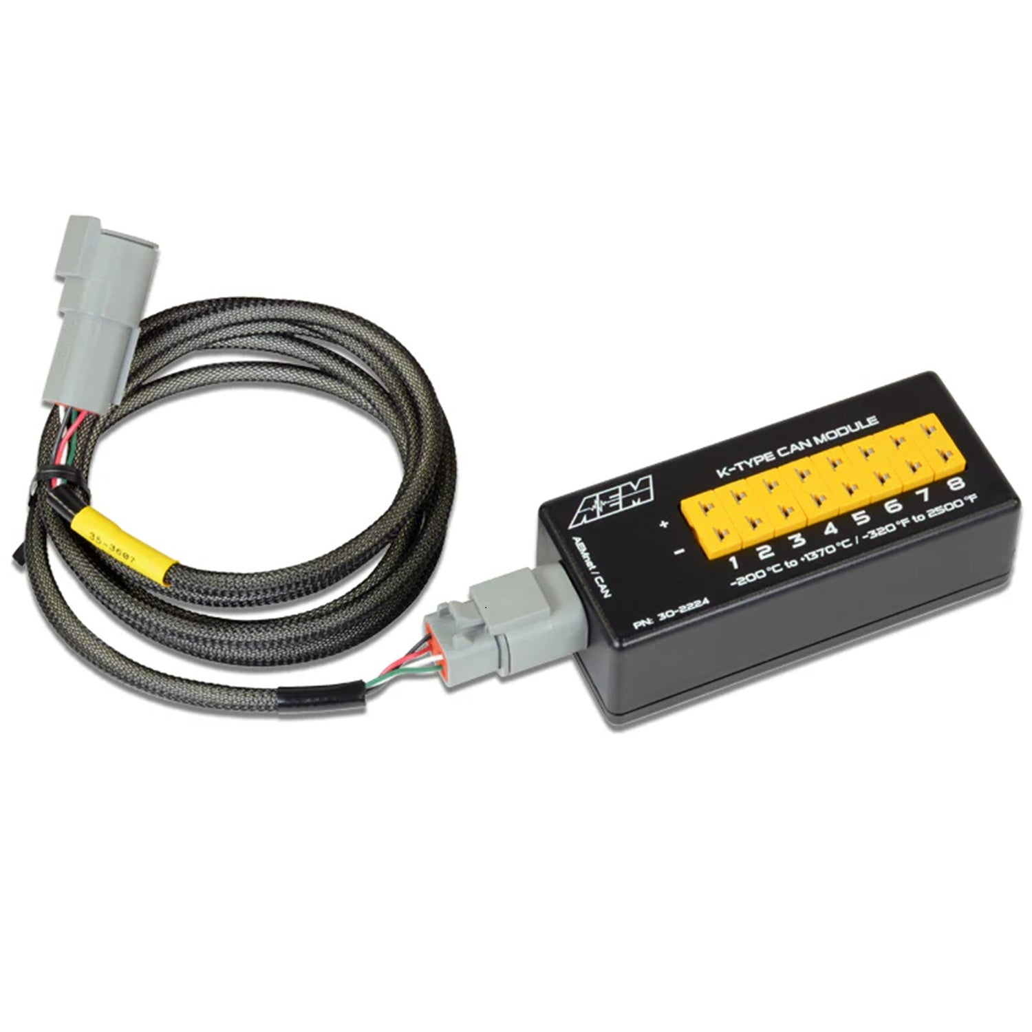 8 Channel CAN EGT Module K-Type EGT Sensors AEM Electronics