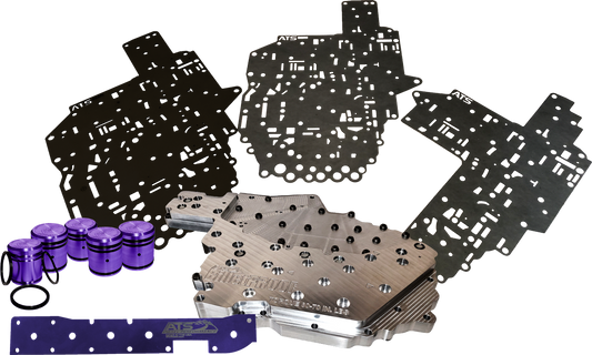 ATS 68Rfe Billet Channel Plate Kit Fits 2012-2018 6.7L Cummins