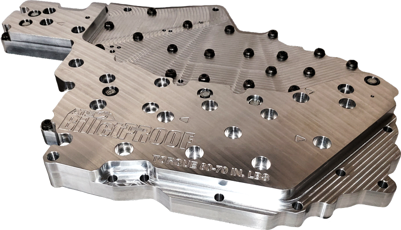 ATS 68Rfe Billet Channel Plate Kit Fits 2019+ 6.7L Cummins