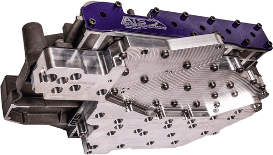 ATS 68Rfe Billet Channel Plate Valve Body Fits 2007.5-2011 6.7L Cummins With Solenoid Pack