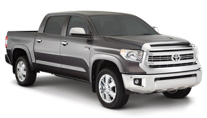 Black OE Style Smooth Finish 4-Piece Fender Flare Set For 2014-2021 Toyota Tundra Bushwacker