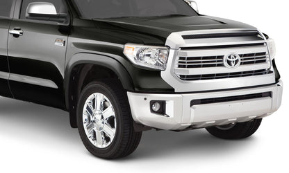 Oe Style Color Matched Black 4-Piece Fender Flare Set For 2016-2018 Toyota Tundra Bushwacker