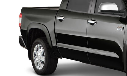 Oe Style Color Matched Black 4-Piece Fender Flare Set For 2016-2018 Toyota Tundra Bushwacker