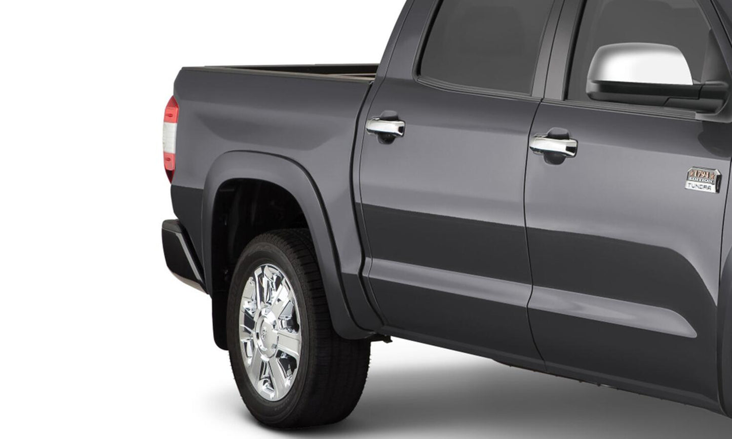 Oe Style Color Matched Magnetic Grey Metallic 4-Piece Fender Flare Set For 2019-2021 Toyota Tundra, Must Remove Mudflaps Bushwacker