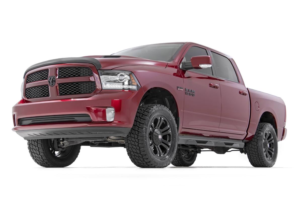 3 Inch Dodge Bolt-On Lift Kit w/Rear V2 Shocks 12-23 RAM 1500 4WD Rough Country