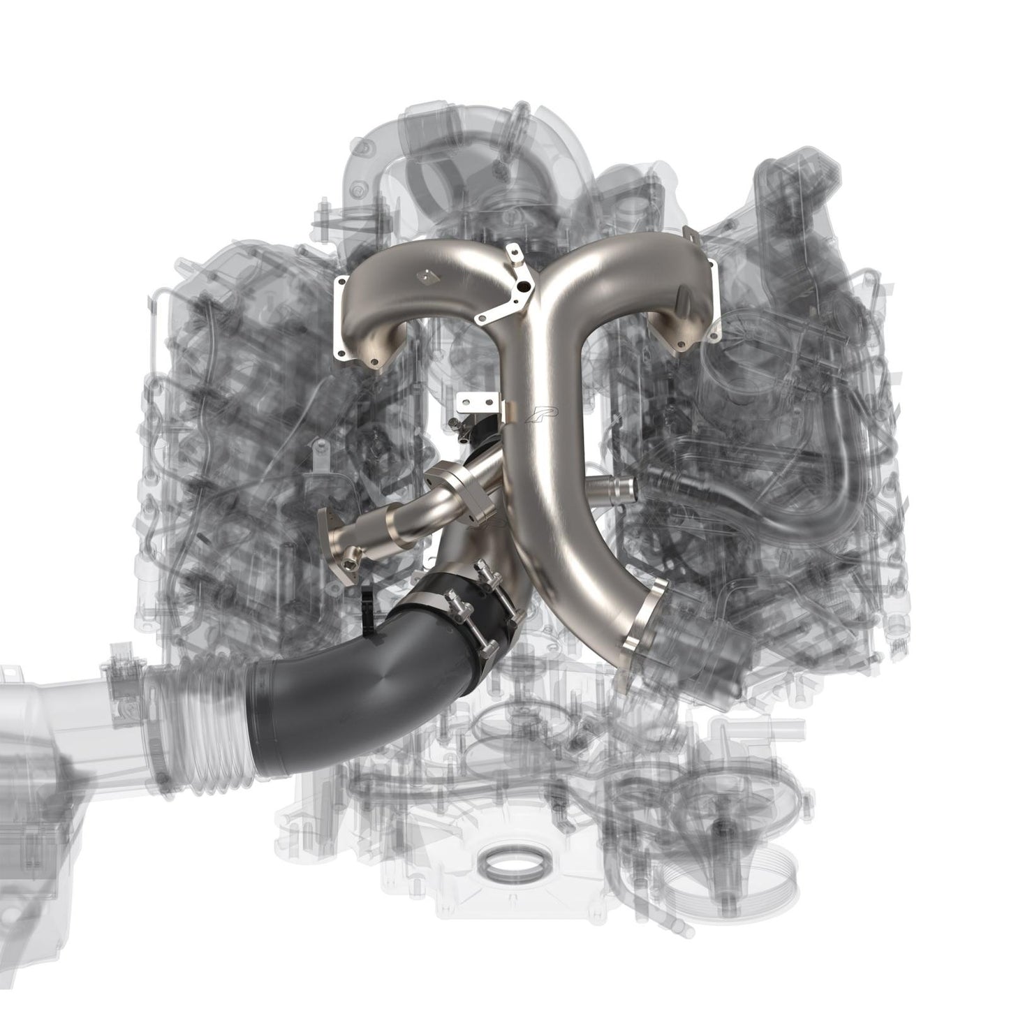 20-25 Ford 6.7L Power Stroke Zilla Intake Manifold and Turbo Inlet Kit-Polished Pacific Performance Engineering