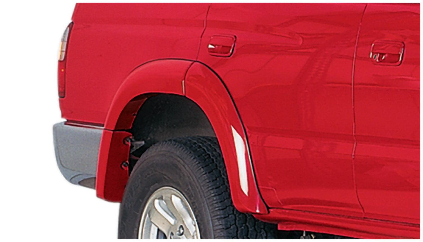 Black Extendafender Style Smooth Finish 4-Piece Fender Flare Set For 1996-2002 Toyota 4Runner Bushwacker