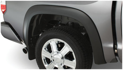 Black OE Style Smooth Finish 4-Piece Fender Flare Set For 2009-2011 Toyota Rav4 (Base Model Only) Bushwacker