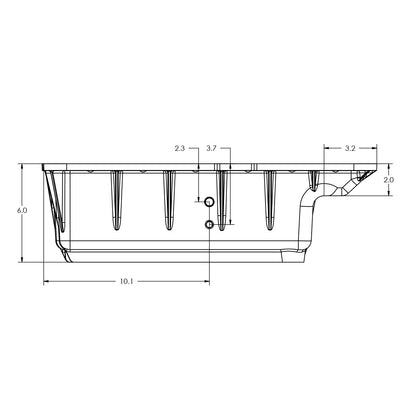 Ford Deep Transmission Pan 5R110 Brushed PPE Diesel