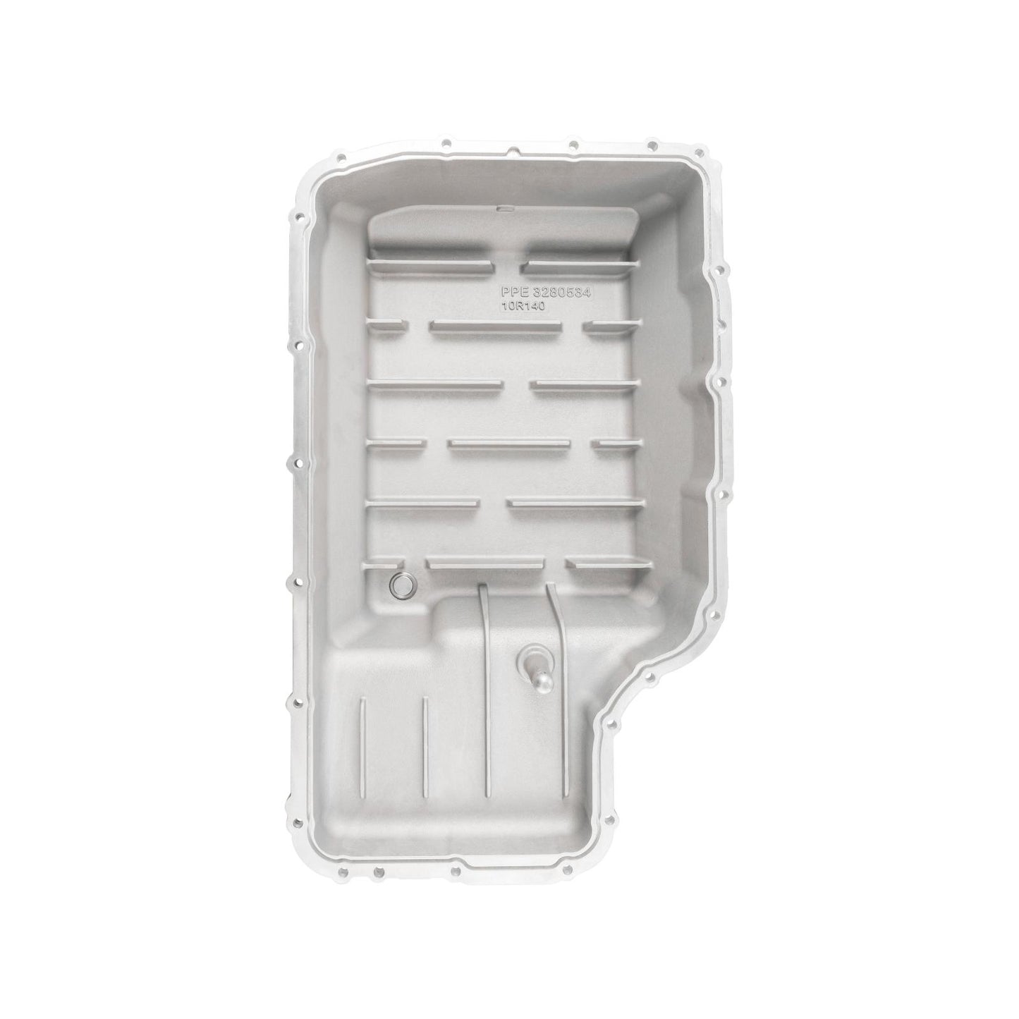 10R140 Deep Transmission Pan SuperDuty Gas 20-25 - Step Bottom-Raw Pacific Performance Engineering