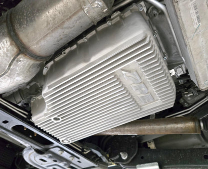 20-25 Ford Super Duty Diesel 10R140 Heavy-Duty Cast Aluminum Deep Transmission Pan-Raw Pacific Performance Engineering