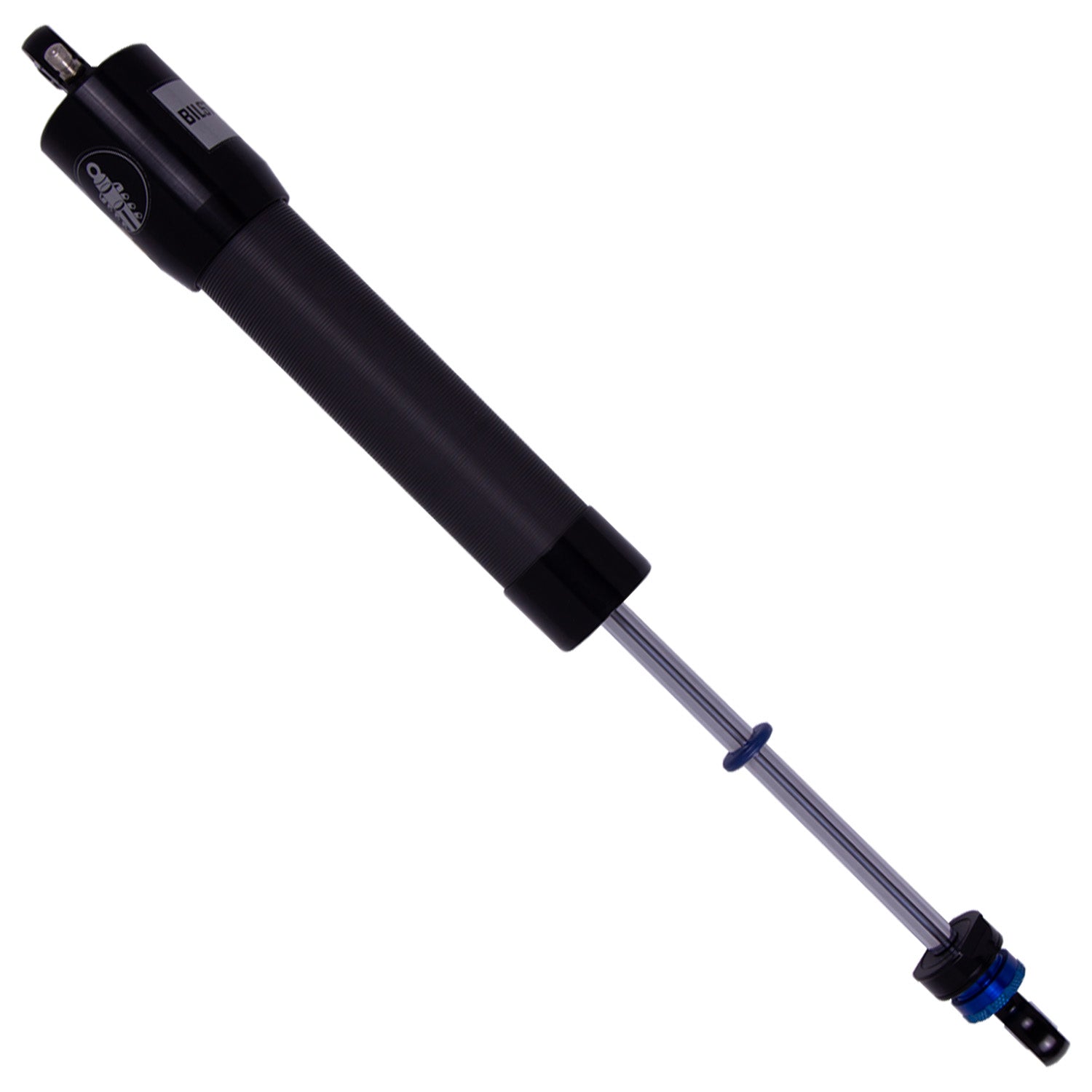 Suspension Shock Absorber XVA-BV 1-Way Adjustable 8 Inch LMSC Rear Monotube Clear Anodized Threaded Body Large Bulb Screw Top (Coilover) XVA Series Bilstein