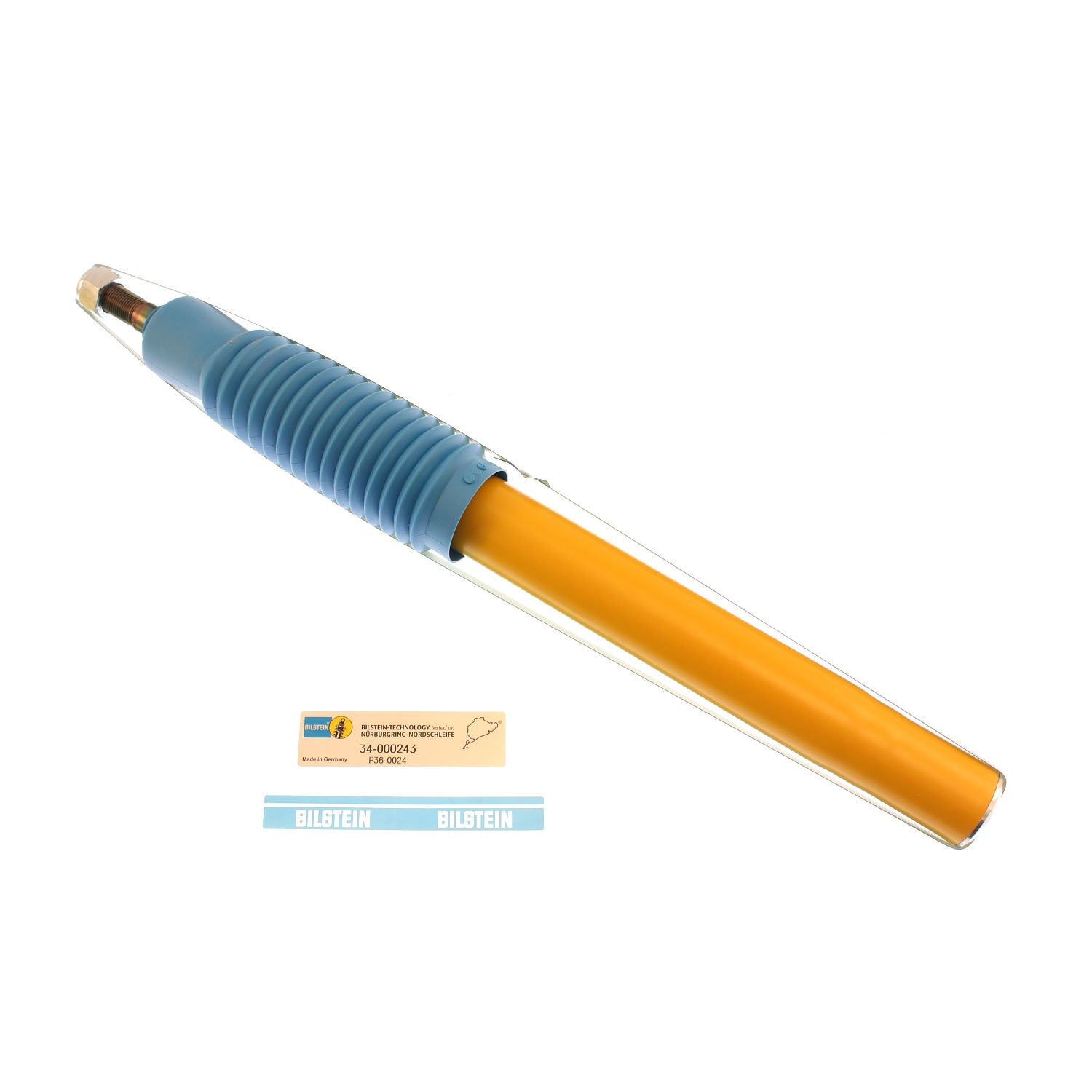 Suspension Strut Cartridge BMW 3.0CS 1974 Front Monotube Yellow Paint 51mm Outside Strut Diameter B6 Performance Bilstein