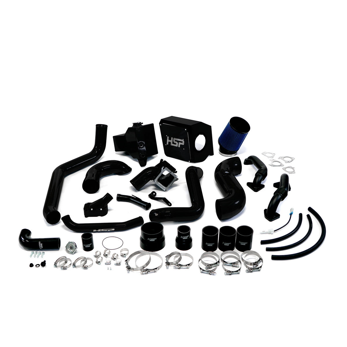 HSP 2006-2007 Chevrolet / GMC Deluxe Max Air Flow Bundle Silk Satin Black