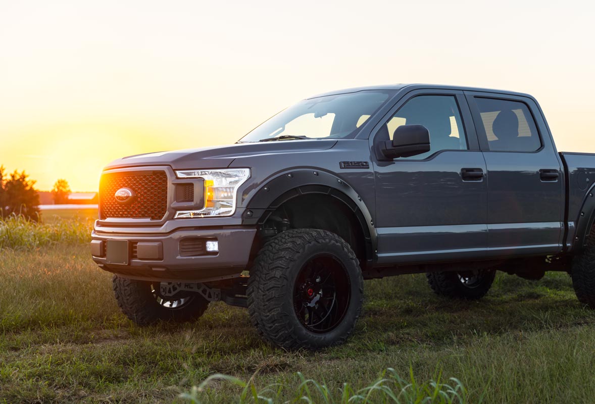 Defender Fender Flares | SZ Blue Flame | Ford F-150 2WD/4WD (2015-2020)