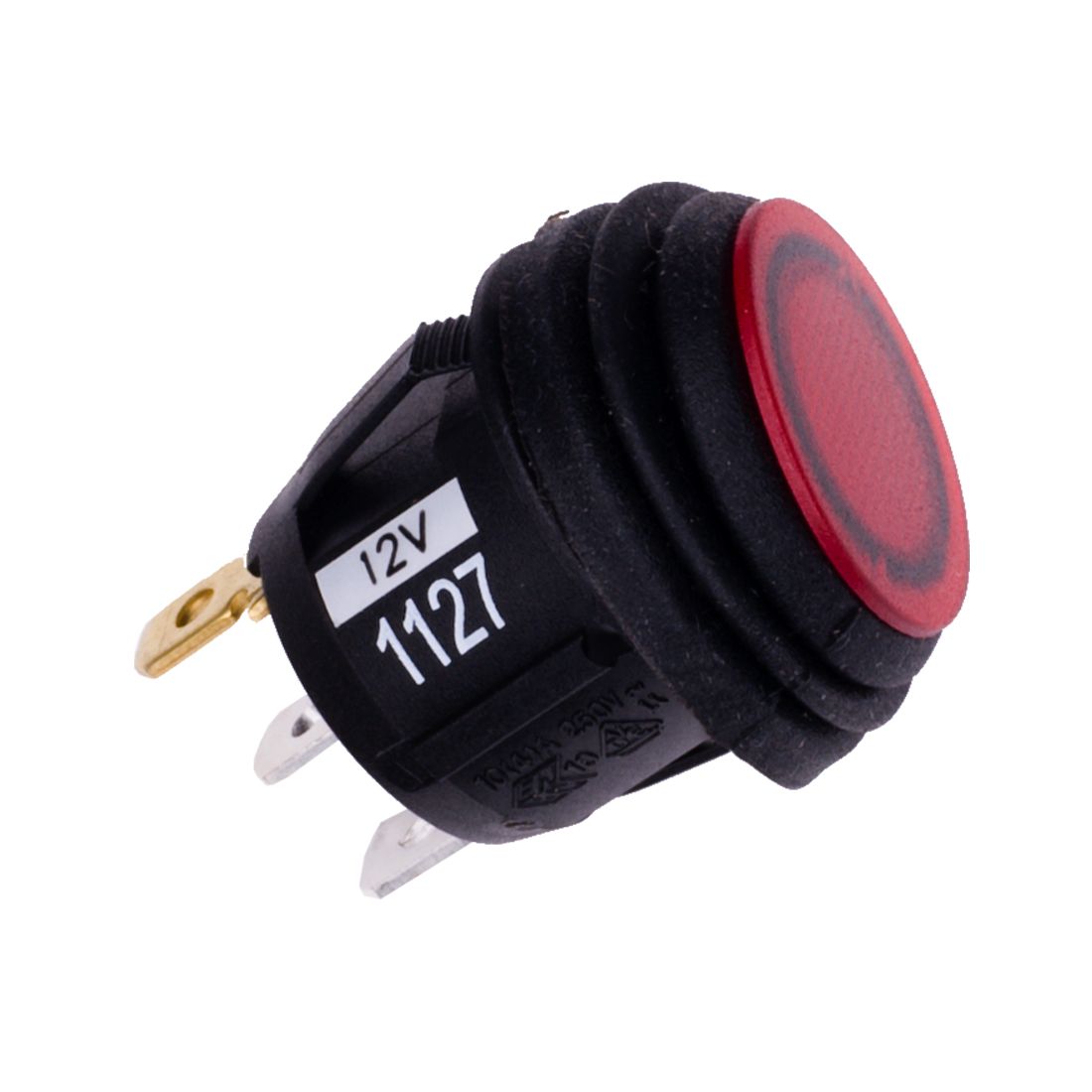 2 Position Rocker Switch Red RIGID Industries - 40191 – S&M Diesel