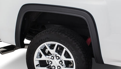 Black OE Style Smooth Finish 4-Piece Fender Flare Set For 2007-2011 GMC Yukon (Excludes Denali) Bushwacker