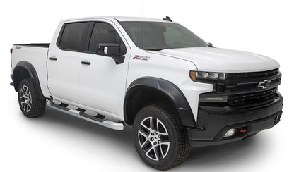 Drt Style Fender Flares Front And Rear For 2019-2021 Chevrolet Silverado 1500/2022 Chevrolet Silverado 1500 Ltd Bushwacker
