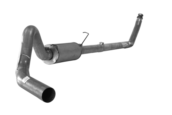 4" Aluminized Turbo Back Single with Muffler | 1994-2002 Dodge 2500/3500 5.9L Cummins-411108