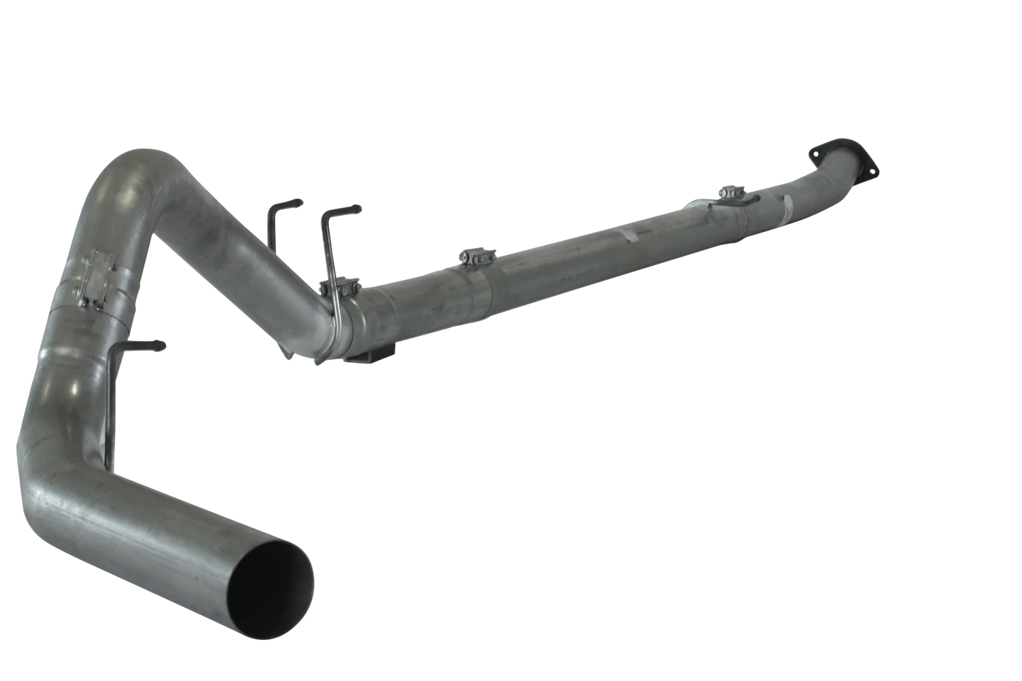 4" Aluminized Downpipe Back Single No Muffler 2011-2019 Ford 6.7L F250/F350 Powerstroke- 421013