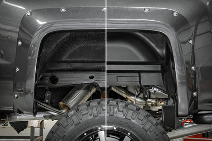 Chevrolet Rear Wheel Well Liners 15-19 Silverado 2500HD/3500HD Rough Country