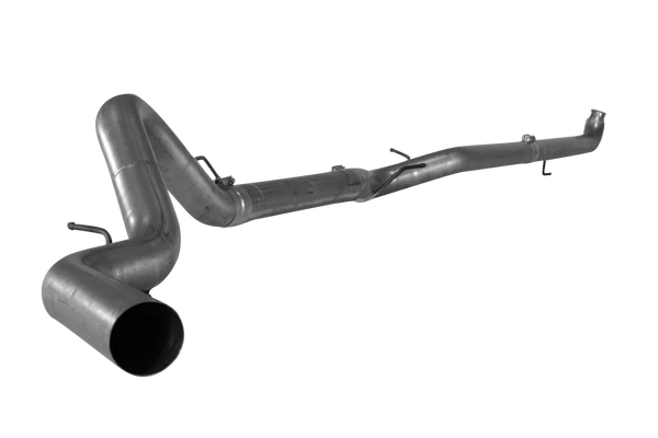 4" Downpipe Back Single With No Muffler | 2007.5-2010 GM 2500/3500 6.6L DURAMAX-431011