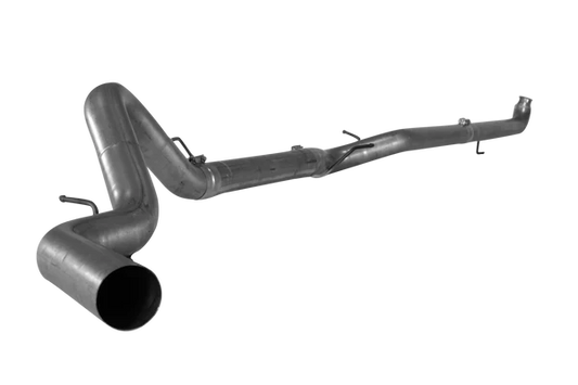 4" Downpipe Back Single With No Muffler | 2007.5-2010 GM 2500/3500 6.6L DURAMAX-431011