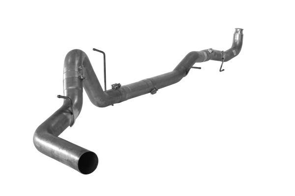 4" Downpipe Back Single With No Muffler | 2011-2015 GM 2500/3500 6.6L DURAMAX-431017