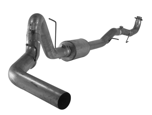 4" Downpipe Back Single With Muffler | 2015.5-2016 GM 2500/3500 6.6L DURAMAX-431018