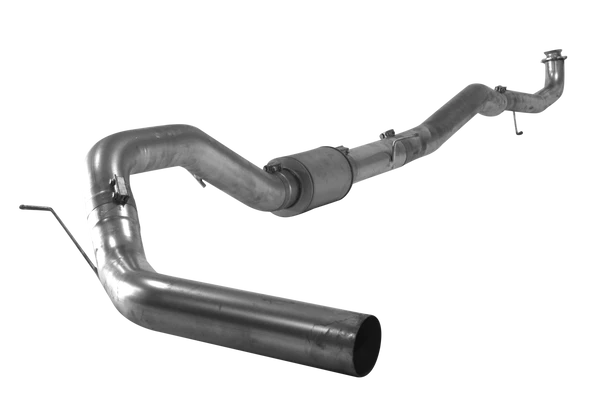 4" Aluminized Downpipe Back Single With Muffler 2020-2023 GM 2500/3500 6.6L DURAMAX L5P- 431027