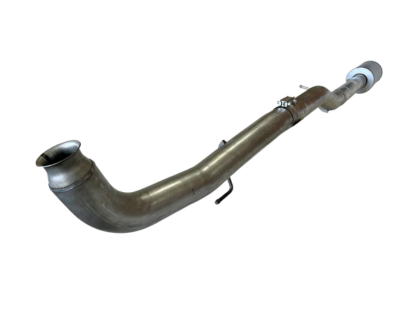 4" Cat & DPF Race Pipe With Muffler | 2011-2015 GM 2500/3500 6.6L DURAMAX- 431029