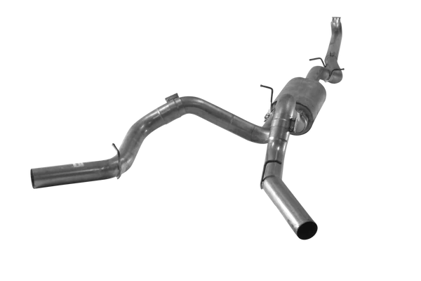 4" Downpipe Back Duals With Muffler | 2001-2004.5 GM 2500/3500 6.6L DURAMAX- 431102