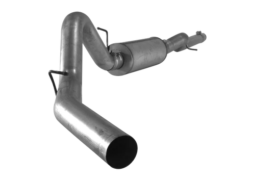 4" Aluminized Cat Back Single Delete Pipe With Muffler| 2001-2004.5 GM 2500/3500 6.6L DURAMAX-431108