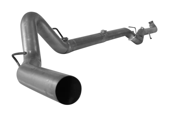 4" Downpipe Back Single With No Muffler | 2001-2004.5 GM 2500/3500 6.6L DURAMAX-431112