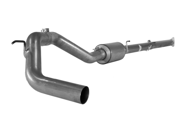 4" Aluminized Downpipe Back Single With Muffler 2016-2018 Nissan Titan Cummins 5.0L-441001