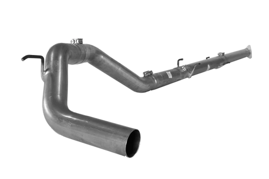 4" Aluminized Downpipe Back Single No Muffler 2016-2018 Nissan Titan Cummins 5.0L- 441002