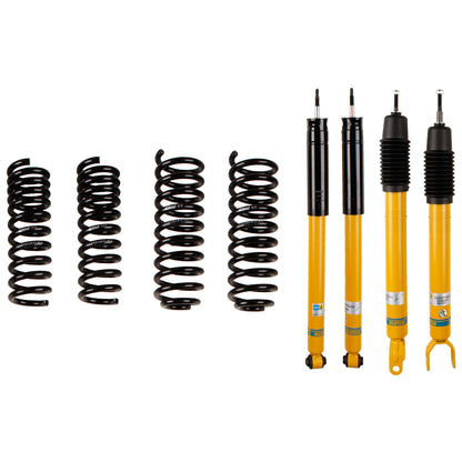 Suspension Kit Mercedes-Benz E350 2009-2006 Monotube Front Lowered Height 30-35mm, up to 1095kg Axle Load Rear Lowered Height 30mm, up to 1230kg Axle Load Without Air or Self-Leveling Suspension B12 (Pro-Kit) Bilstein