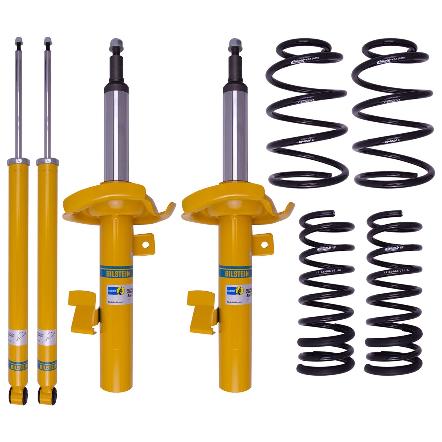 Suspension Kit Volvo S40 2011-2004, V50 2011-2005 Monotube Front Lowered Height 25mm, up to 1140kg Axle Load Rear Lowered Height 25mm, up to 1010kg Axle Load Without Self-Leveling Suspension B12 (Pro-Kit) Bilstein