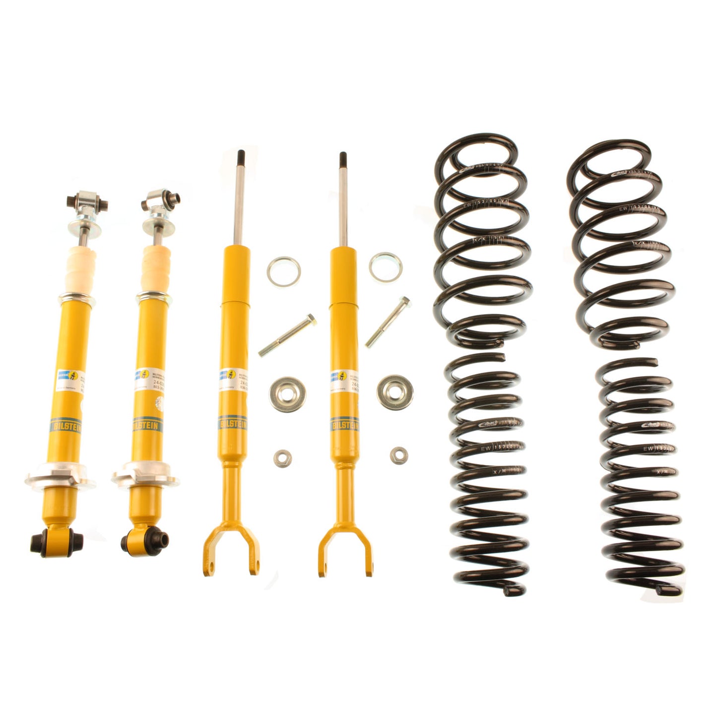 Suspension Kit Audi A4 Quattro 2000-1996 Monotube Front Lowered Height 30mm, up to 1055kg Axle Load Rear Lowered Height 30mm, up to 1080kg Axle Load To Chassis # 8D-1-030000 B12 (Pro-Kit) Bilstein
