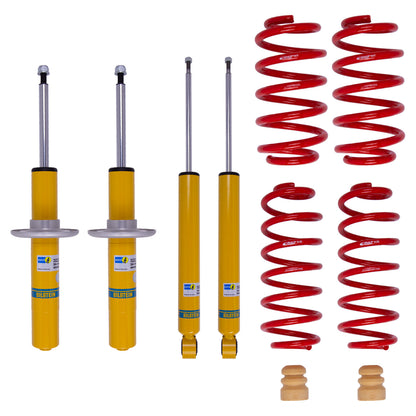 Suspension Kit Audi A4 2016-2009, A4 Quattro 2016-2009 Monotube Front Lowered Height 45mm, up to 1105kg Axle Load Rear Lowered Height 35mm, up to 1155kg Axle Load Without Electronic Suspension B12 (Sportline) Bilstein