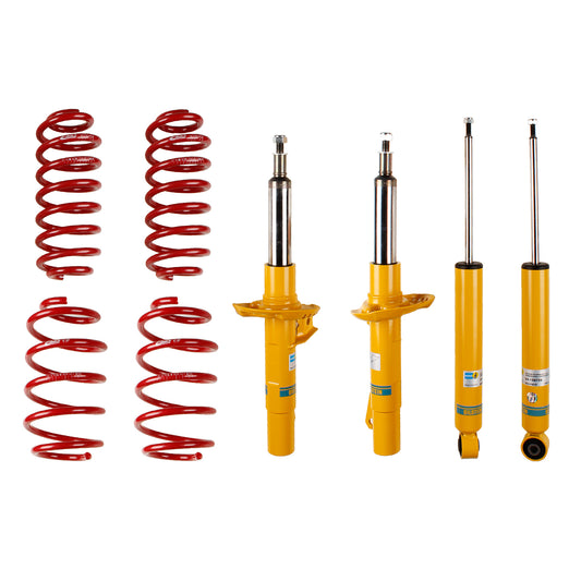 Suspension Kit Volkswagen GTI 2009-2006, Rabbit 2009-2006 Monotube Front Lowered Height 20-25mm, up to 1040kg Axle Load Rear Lowered Height 20mm, up to 930kg Axle Load With 50mm Outside Strut Diameter B12 (Sportline) Bilstein
