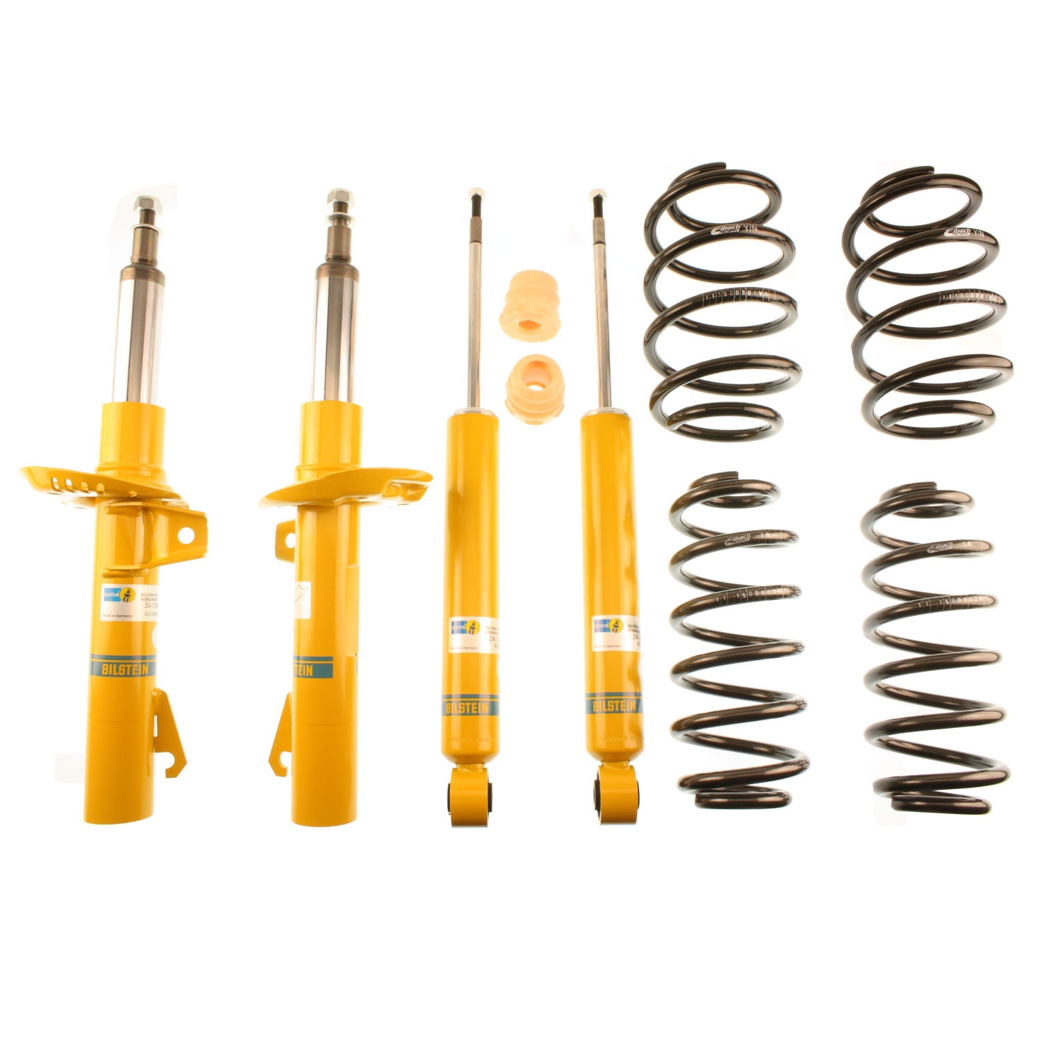 Suspension Kit Audi TT 2009-2008, TT Quattro 2015-2009 Monotube Front Lowered Height 25mm, up to 1005kg Axle Load Rear Lowered Height 20mm, up to 885kg Axle Load Without Electronic Suspension B12 (Pro-Kit) Bilstein